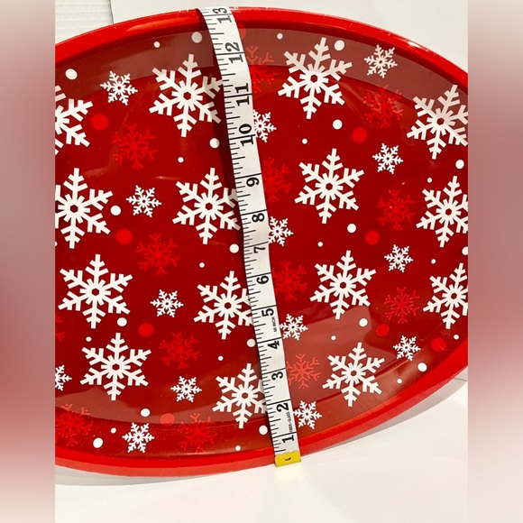 🦌Holiday 4Pc Bundle- Red Snowflake/ Reindeer Design NWT - Picture 5 of 13